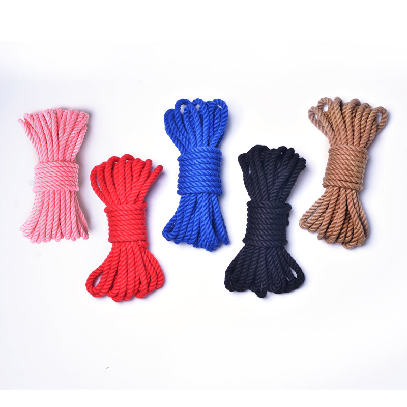 Longitudinal Jin Langli sm formula hemp rope cotton rope bound rope art rope tied tune fun props rope division No.48.
