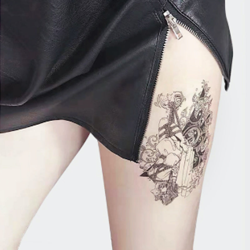SM tattoo sticker shame reveals sex toys