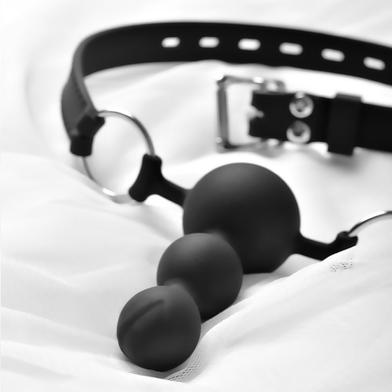 SM silicone mouth ball mouth plug saliva ball deep throat gag couple sex toys a variety of styles to choose from