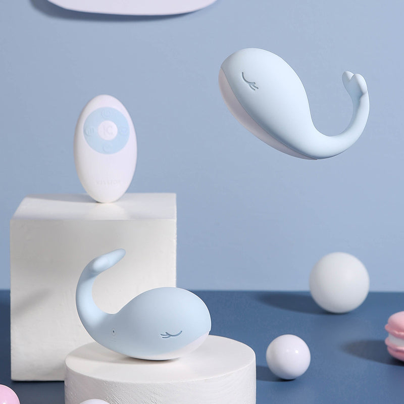 Kistay little whale jumping egg wireless remote control female sex stick toy out masturbator