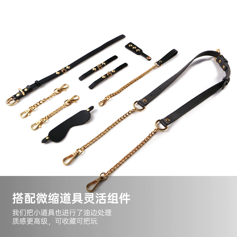 【重磅新品】纵锦浪里原创不服蝙蝠斜挎包背包毛绒玩偶情趣sm套装