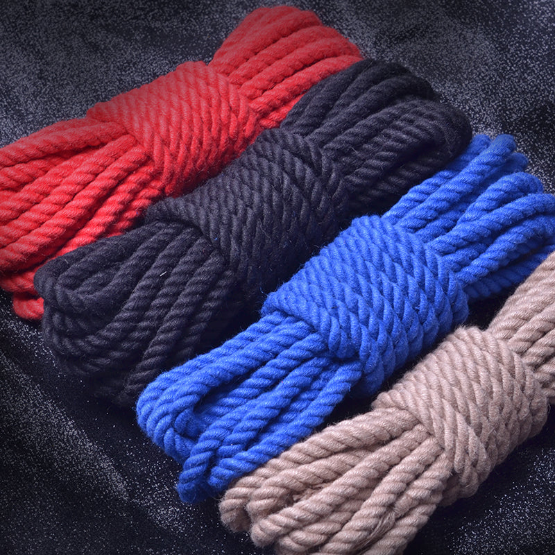 Longitudinal Jin Langli sm formula hemp rope cotton rope bound rope art rope tied tune fun props rope division No.48.