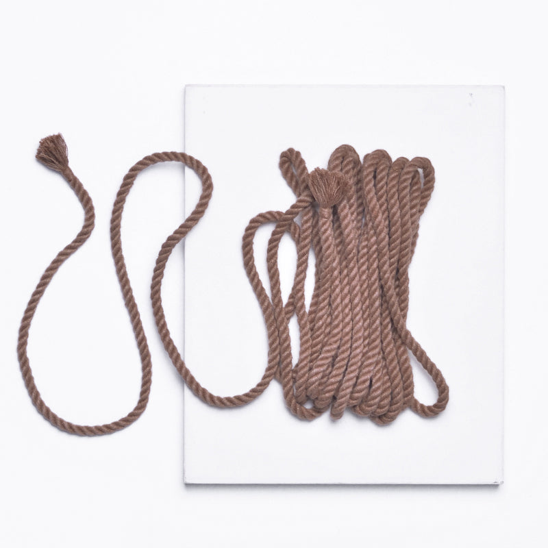 Longitudinal Jin Langli sm formula hemp rope cotton rope bound rope art rope tied tune fun props rope division No.48.