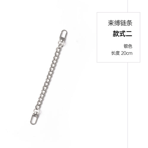 SM Fun Supplies Cross Buckle Chain Traction Dog Chain Binding Binding Master Slave Flirting Toy Accessories