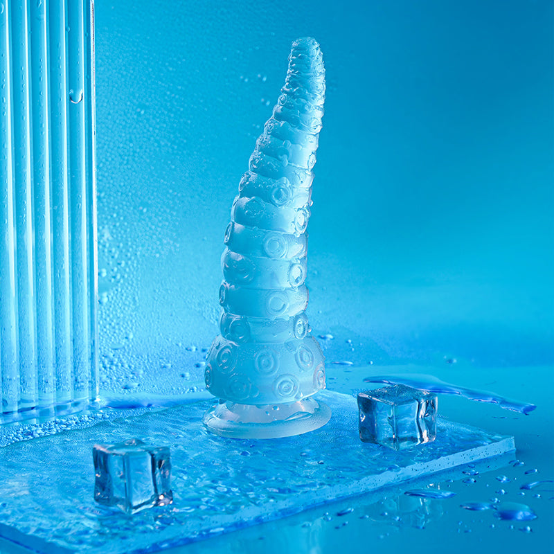 Sm prop octopus tentacle silicone dildo anal plug backyard punishment four love sex toys
