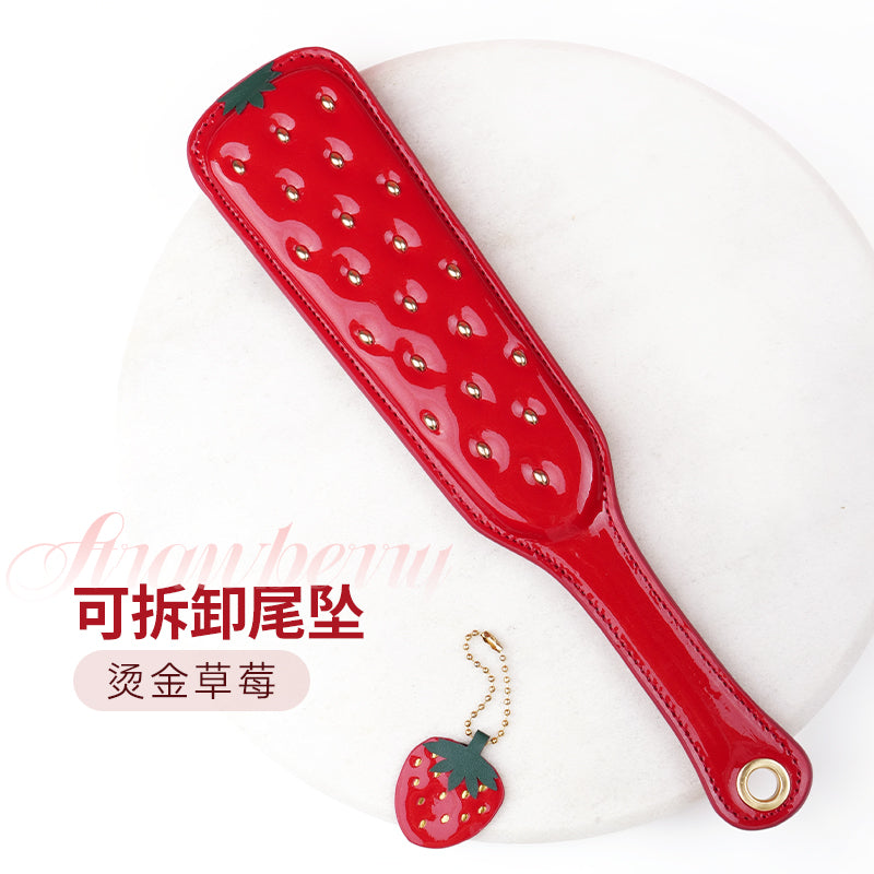 Sp tool racket leather pat punishment admonition spanking strawberry