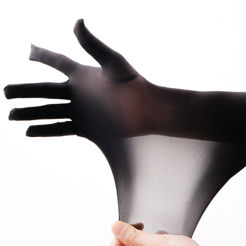 SM glans blame hand blame punishment artifact ultra-thin stocking gloves couple flirting toy