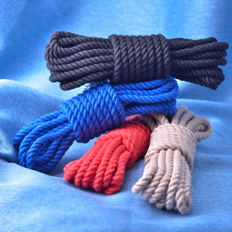 Longitudinal Jin Langli sm formula hemp rope cotton rope bound rope art rope tied tune fun props rope division No.48.